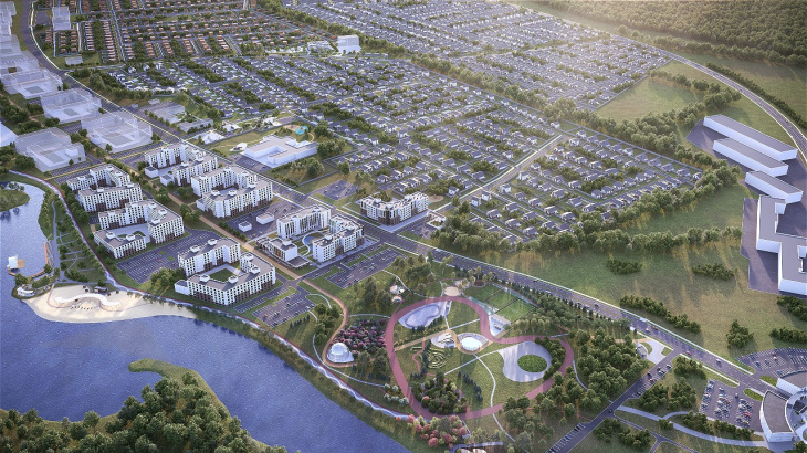 Этой весной действуют специальные цены на участки в городе-курорте «Юга»